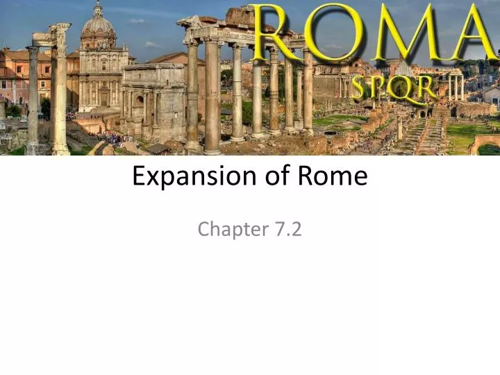 expansion of rome