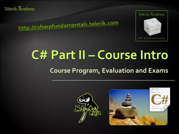 c part ii course intro