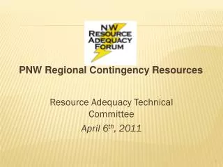 PNW Regional Contingency Resources