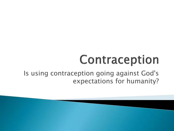 contraception