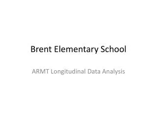 Brent Elementary School