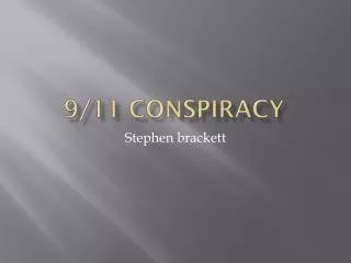 9/11 conspiracy