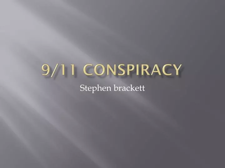 9 11 conspiracy