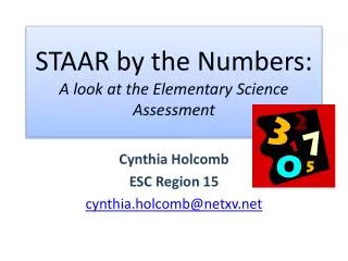 STAAR by the Numbers: A look at the Elementary Science Assessment