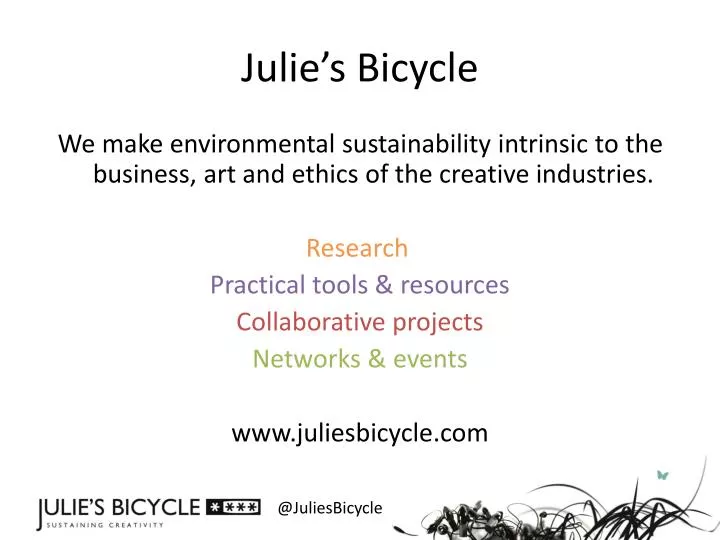 julie s bicycle