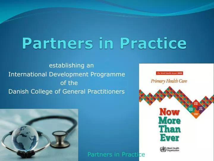 partners in practice