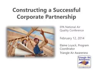 Constructing a Successful Corporate Partnership