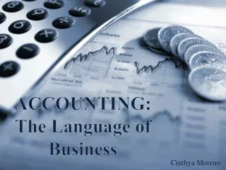 accounting the language of business