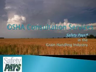 OSHA Consultation Services