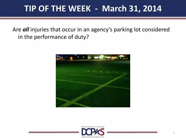 tip of the week march 31 2014