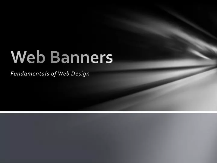 web banners