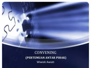 convening pertemuan antar pihak