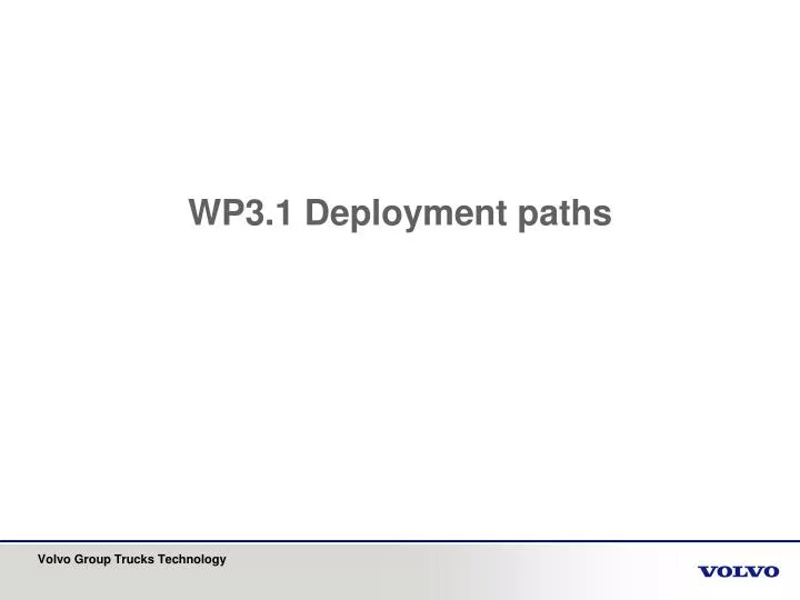 wp3 1 deployment paths