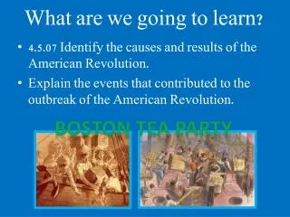 what are we going to learn