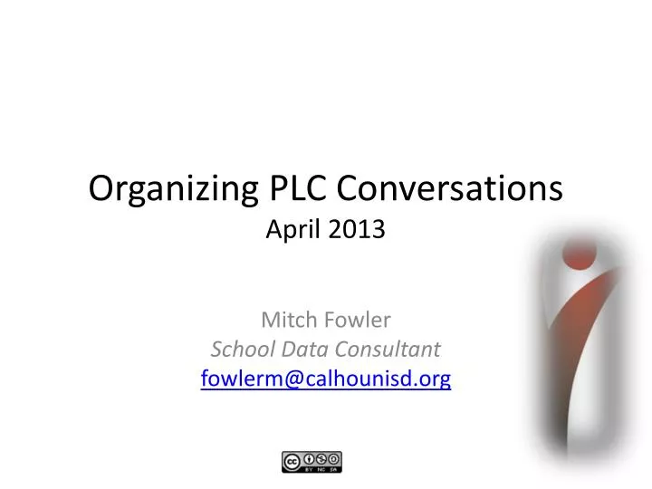 organizing plc conversations april 2013