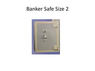 Banker Safe Size 2