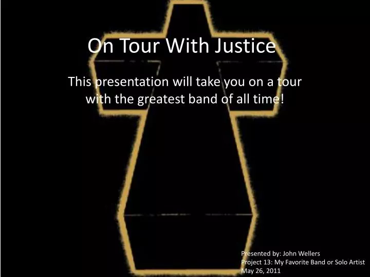 on tour with justice