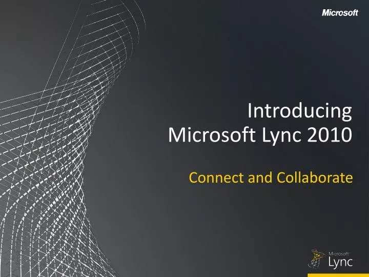 introducing microsoft lync 2010