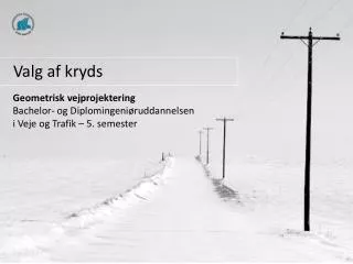 valg af kryds