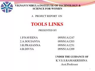 VIGNAN'S NIRULA INSTITUTE OF TECHNOLOGY &amp; SCIENCE FOR WOMEN