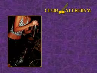 Club Altruism is the place to host your event.