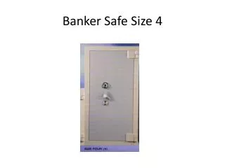 Banker Safe Size 4