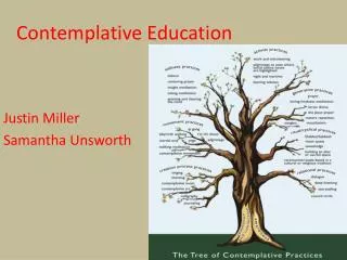 Contemplative Education