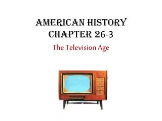 American History Chapter 2 6-3