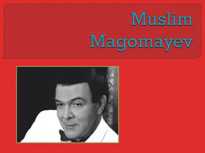 muslim magomayev