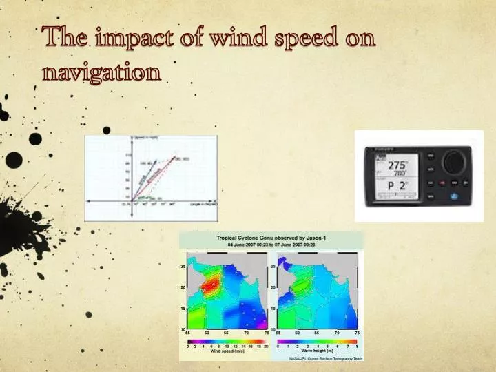 the impact of wind speed on navigation