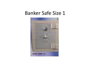 banker safe size 1