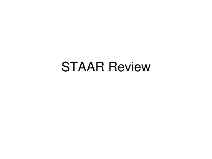 staar review