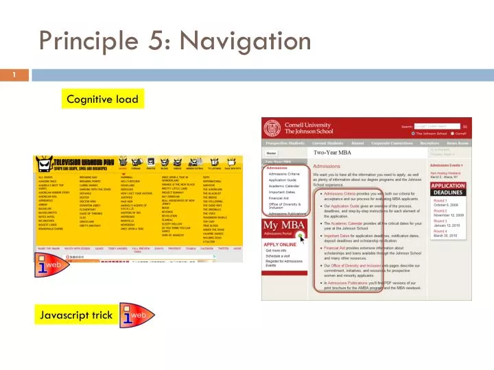 principle 5 navigation
