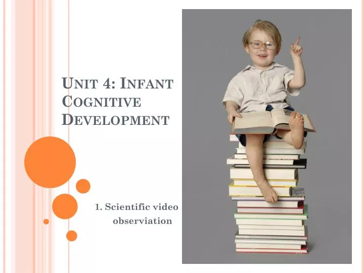 unit 4 infant cognitive development