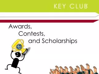 Awards, 	Contests, 		and Scholarships