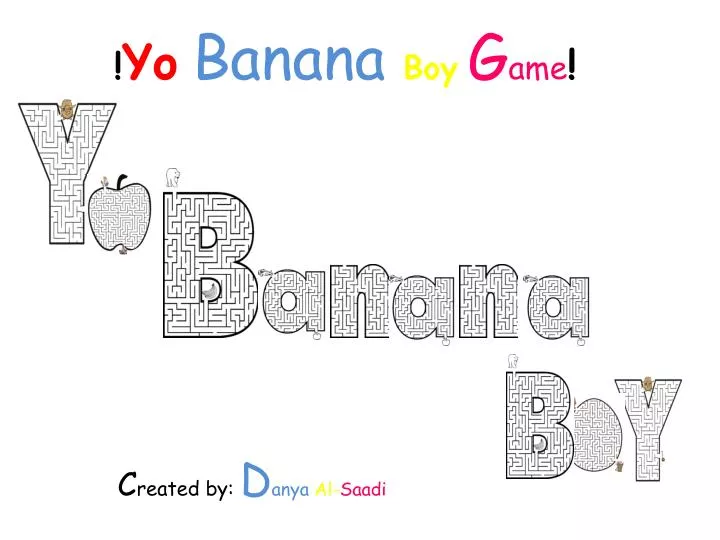 yo banana boy g ame