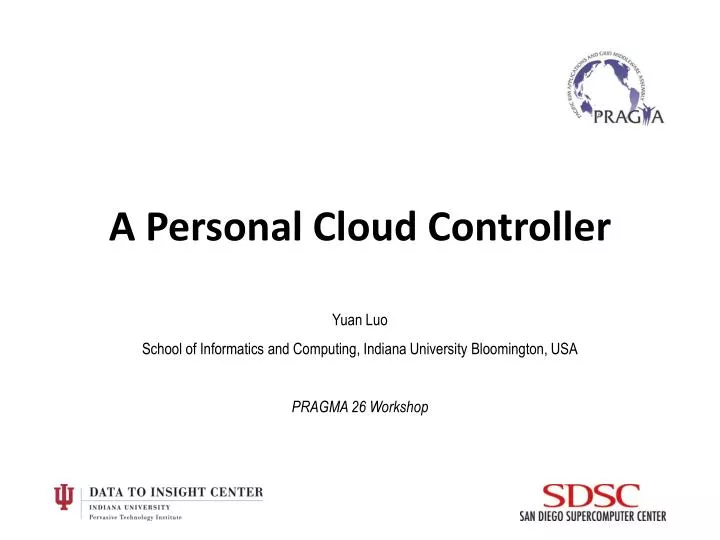 a personal cloud controller