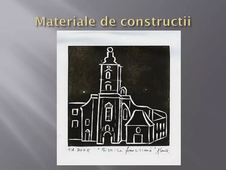materiale de constructii