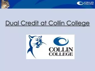 Dual Credit at Collin College