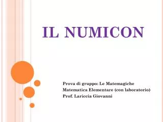 il numicon