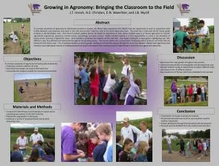 Growing in Agronomy: Bringing the Classroom to the Field