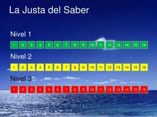la justa del saber
