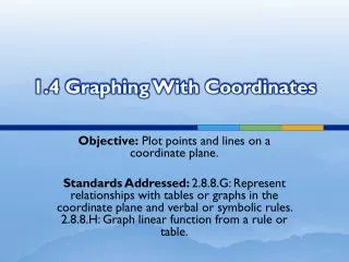 1 4 graphing with coordinates