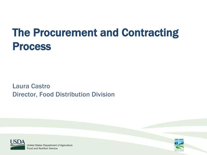 the procurement and contracting process