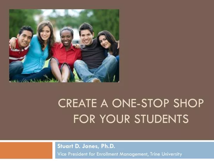 create a one stop shop for your students