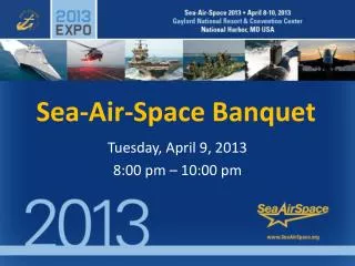 Sea-Air-Space Banquet
