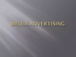Media Advertising