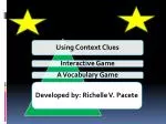 Word Meanings Quiz Challenge - slide 1