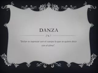 danza