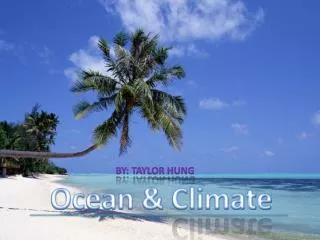 Ocean &amp; Climate